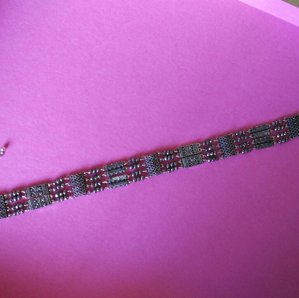 💖 Silver choker 💖